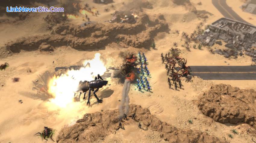 Hình ảnh trong game Starship Troopers: Terran Command (screenshot) Hình ảnh trong game Starship Troopers: Terran Command (screenshot)