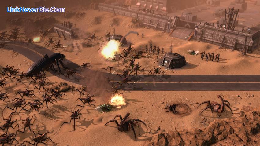 Hình ảnh trong game Starship Troopers: Terran Command (screenshot)