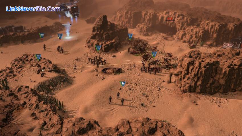 Hình ảnh trong game Starship Troopers: Terran Command (screenshot)
