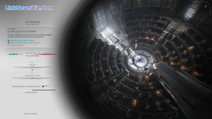 Hình ảnh trong game Frostpunk 2 (screenshot)