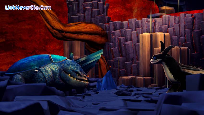 Hình ảnh trong game DreamWorks Dragons: Legends of The Nine Realms (screenshot)
