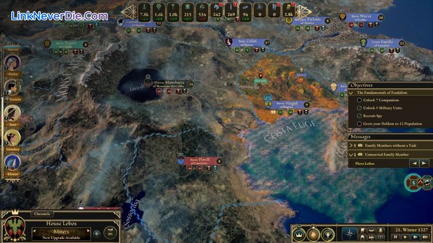 Hình ảnh trong game Great Houses of Calderia (screenshot) Hình ảnh trong game Great Houses of Calderia (screenshot)