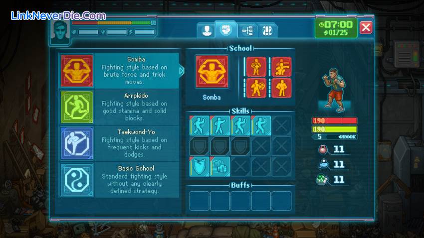 Hình ảnh trong game Punch Club 2: Fast Forward (screenshot)