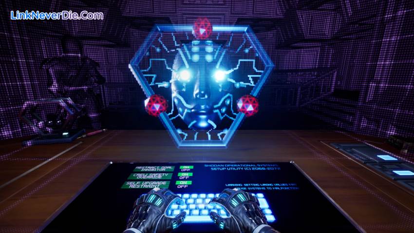 Hình ảnh trong game System Shock (screenshot) Hình ảnh trong game System Shock (screenshot)