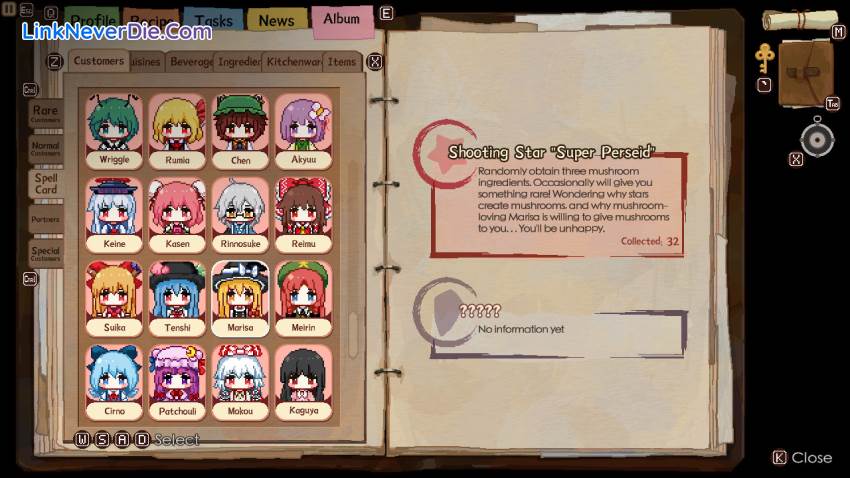 Hình ảnh trong game Touhou Mystia's Izakaya (screenshot)