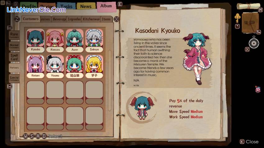 Hình ảnh trong game Touhou Mystia's Izakaya (screenshot)