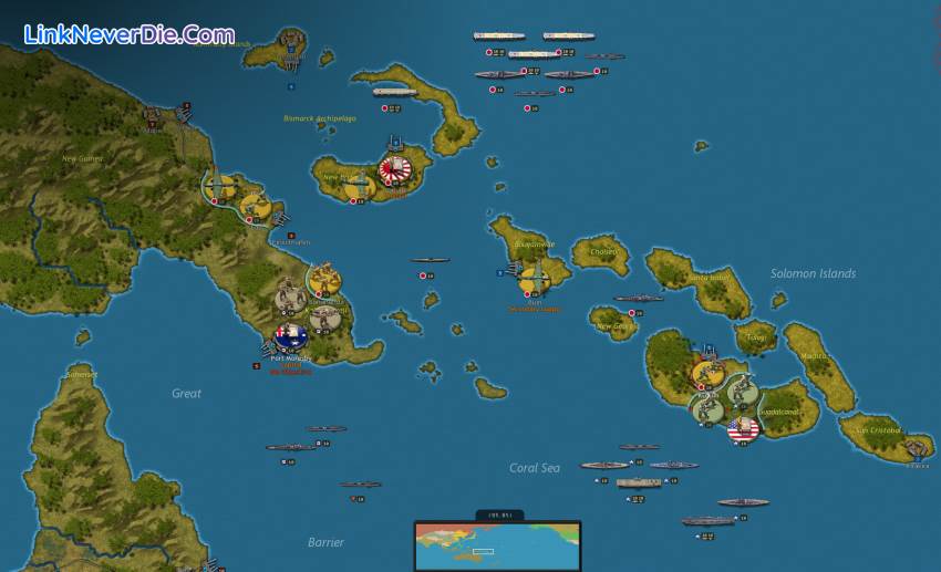 Hình ảnh trong game Strategic Command WWII: War in the Pacific (screenshot)