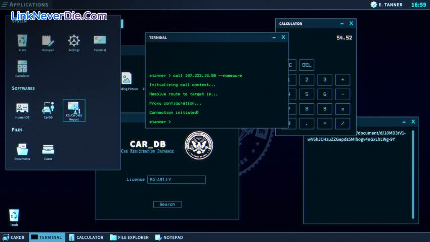 Hình ảnh trong game The Operator (screenshot) Hình ảnh trong game The Operator (screenshot)