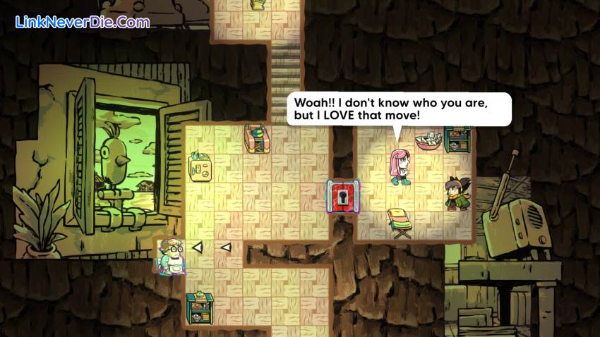 Hình ảnh trong game Arranger: A Role-Puzzling Adventure (screenshot)