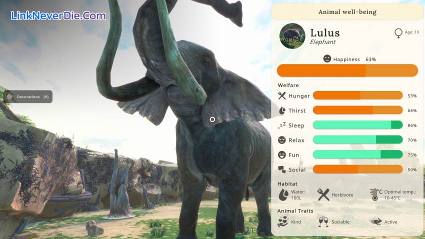 Hình ảnh trong game Zoo Simulator (screenshot) Hình ảnh trong game Zoo Simulator (screenshot)