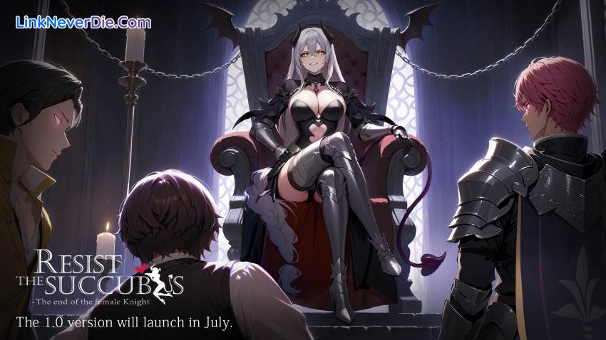 Hình ảnh trong game Resist the succubus—The end of the female Knight (screenshot)