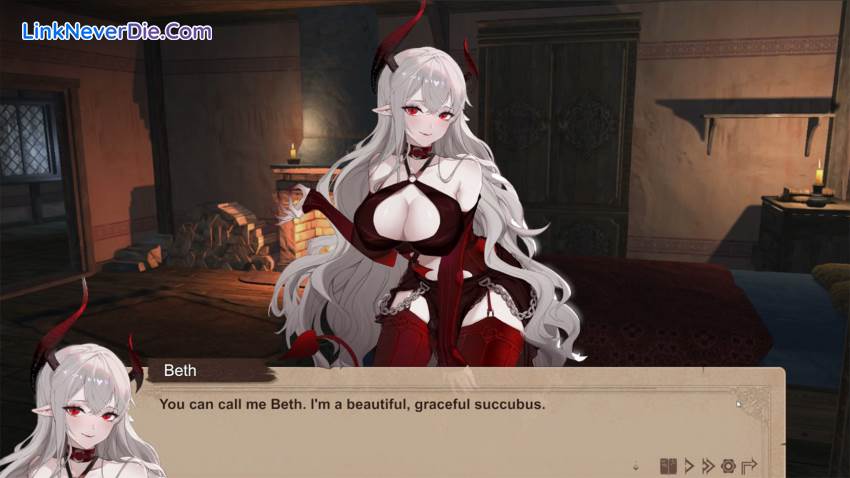 Hình ảnh trong game Resist the succubus—The end of the female Knight (screenshot)