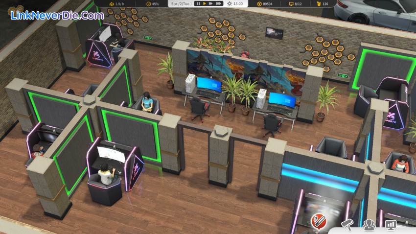 Hình ảnh trong game Internet Cafe Evolution (screenshot)