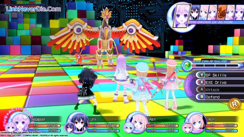 Hình ảnh trong game Hyperdimension Neptunia Re;Birth2: Sisters Generation (screenshot)
