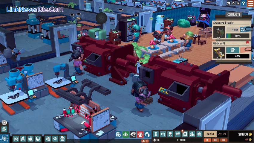 Hình ảnh trong game Little Big Workshop (screenshot)