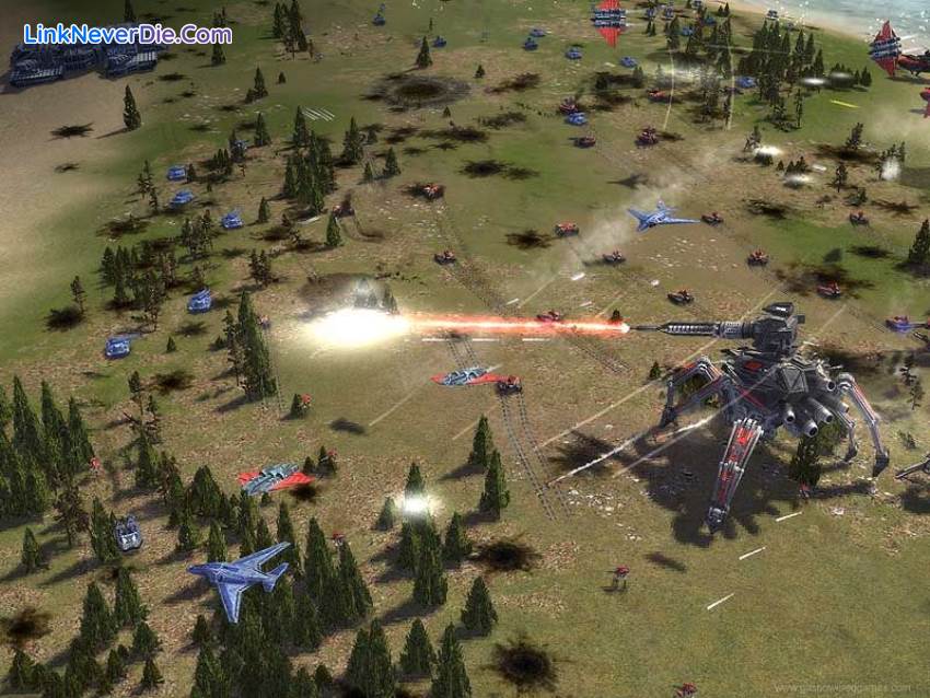 Hình ảnh trong game Supreme Commander: Forged Alliance (screenshot)