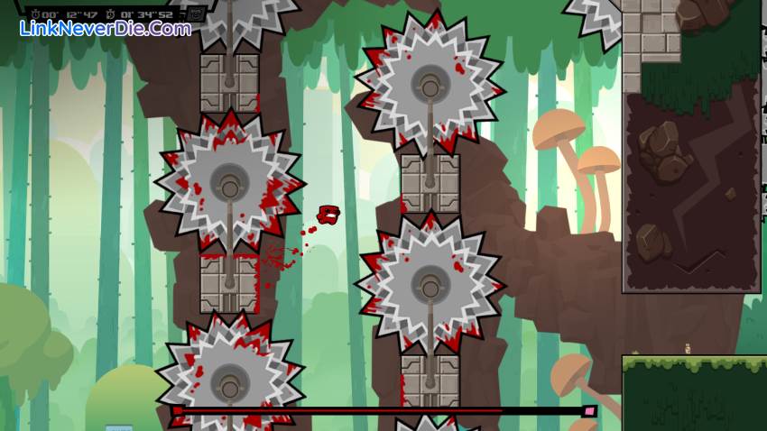 Hình ảnh trong game Super Meat Boy Forever (screenshot)