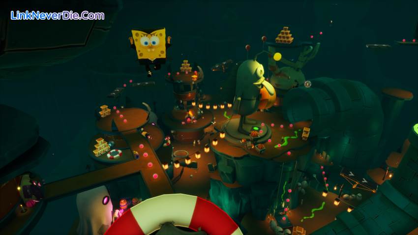 Hình ảnh trong game SpongeBob SquarePants: The Cosmic Shake (screenshot) Hình ảnh trong game SpongeBob SquarePants: The Cosmic Shake (screenshot)