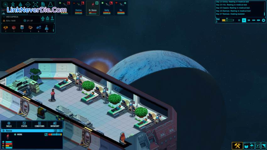 Hình ảnh trong game Space Haven (screenshot)