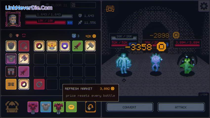 Hình ảnh trong game Megaloot (screenshot)