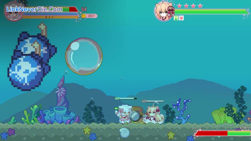 Hình ảnh trong game Nyaruru Fishy Fight (screenshot)