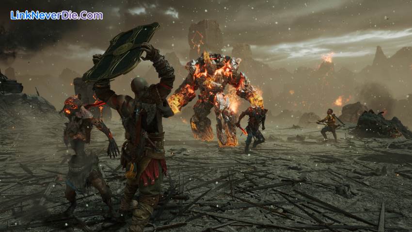 Hình ảnh trong game God of War Ragnarök (screenshot)