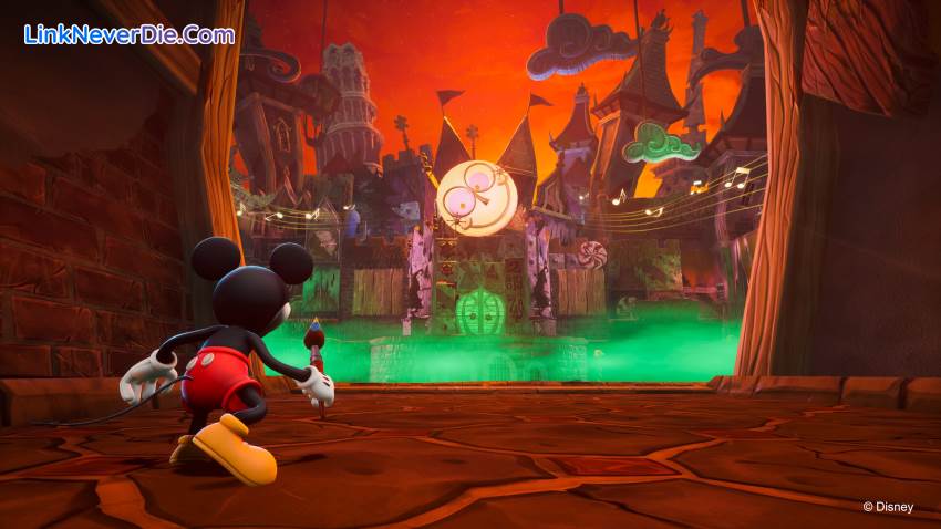 Hình ảnh trong game Disney Epic Mickey: Rebrushed (screenshot) Hình ảnh trong game Disney Epic Mickey: Rebrushed (screenshot)