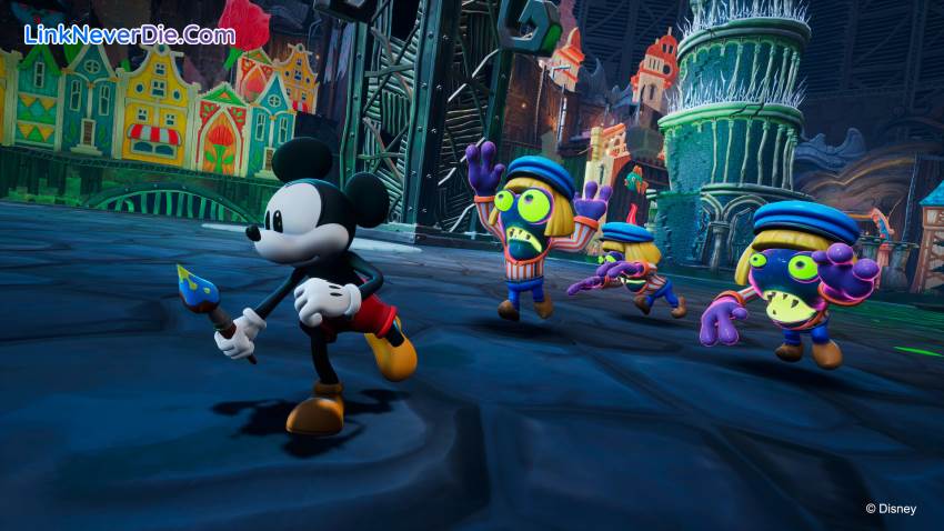Hình ảnh trong game Disney Epic Mickey: Rebrushed (screenshot) Hình ảnh trong game Disney Epic Mickey: Rebrushed (screenshot)
