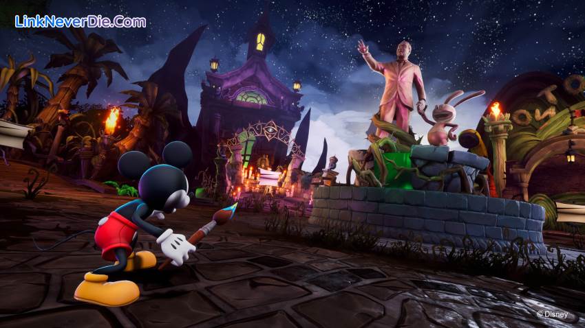 Hình ảnh trong game Disney Epic Mickey: Rebrushed (screenshot) Hình ảnh trong game Disney Epic Mickey: Rebrushed (screenshot)