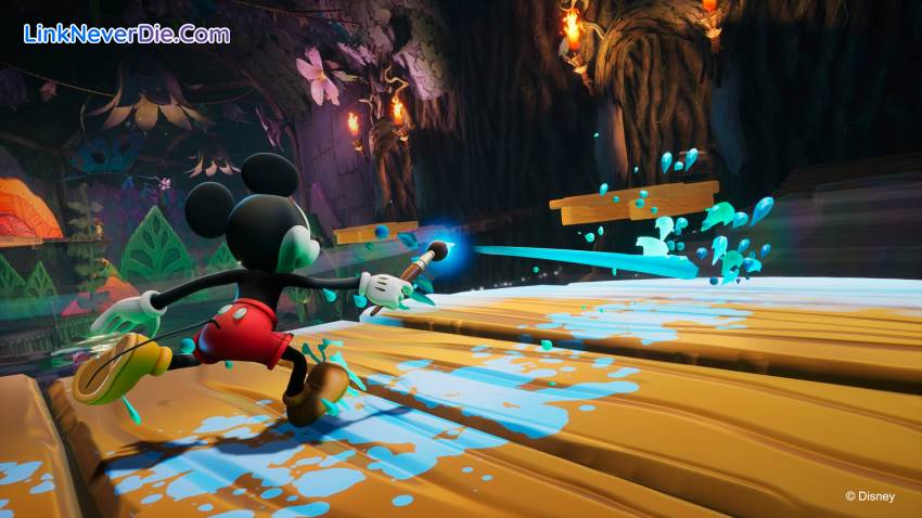 Hình ảnh trong game Disney Epic Mickey: Rebrushed (screenshot) Hình ảnh trong game Disney Epic Mickey: Rebrushed (screenshot)