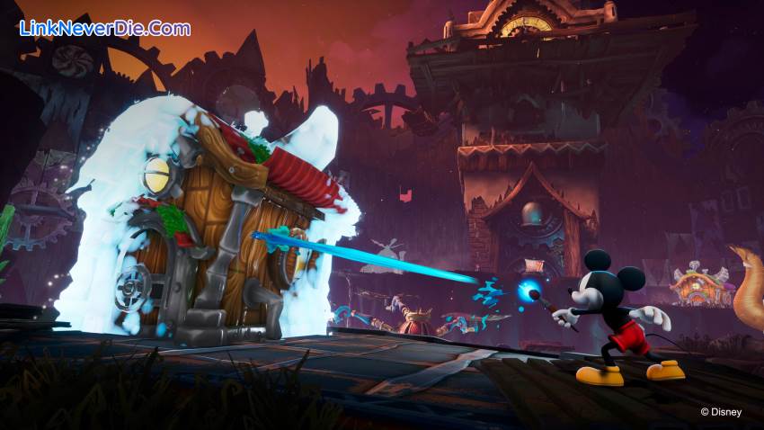 Hình ảnh trong game Disney Epic Mickey: Rebrushed (screenshot) Hình ảnh trong game Disney Epic Mickey: Rebrushed (screenshot)