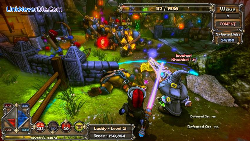 Hình ảnh trong game Dungeon Defenders (screenshot) Hình ảnh trong game Dungeon Defenders (screenshot)