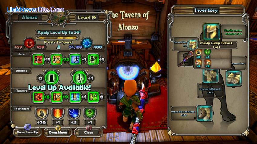 Hình ảnh trong game Dungeon Defenders (screenshot) Hình ảnh trong game Dungeon Defenders (screenshot)