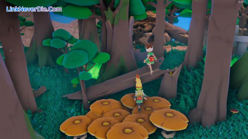 Hình ảnh trong game Pathless Woods (screenshot) Hình ảnh trong game Pathless Woods (screenshot)