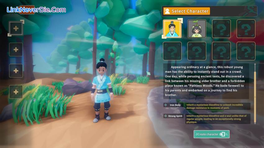 Hình ảnh trong game Pathless Woods (screenshot) Hình ảnh trong game Pathless Woods (screenshot)