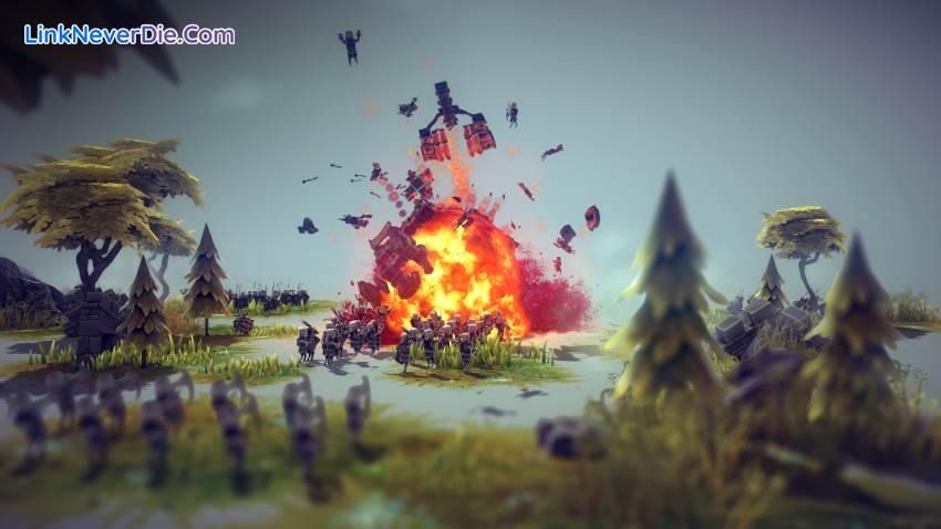 Hình ảnh trong game Besiege (screenshot)