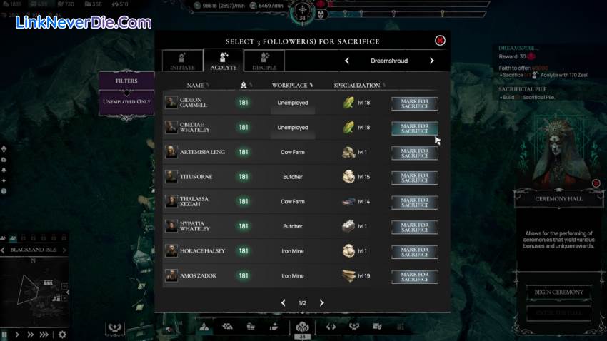 Hình ảnh trong game Worshippers of Cthulhu (screenshot) Hình ảnh trong game Worshippers of Cthulhu (screenshot)