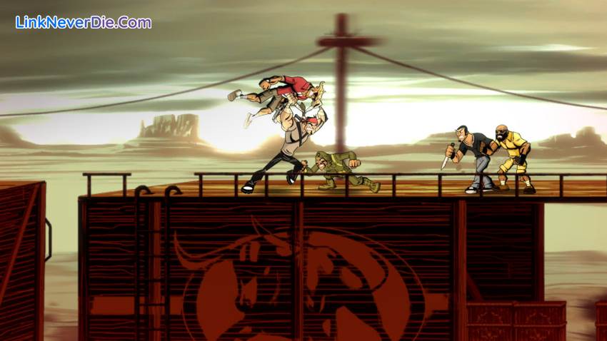 Hình ảnh trong game Shank (screenshot)