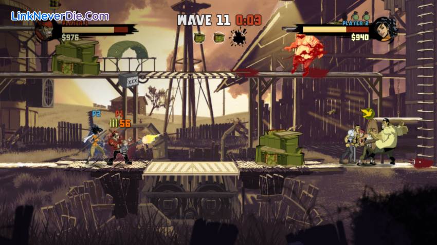 Hình ảnh trong game Shank 2 (screenshot)