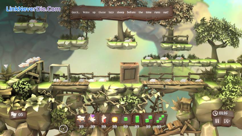Hình ảnh trong game Flockers (screenshot)