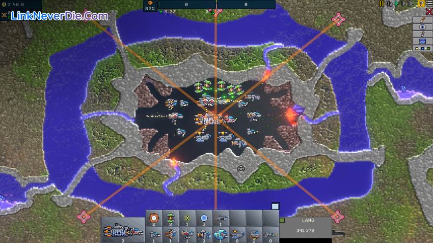 Hình ảnh trong game Creeper World IXE (screenshot) Hình ảnh trong game Creeper World IXE (screenshot)