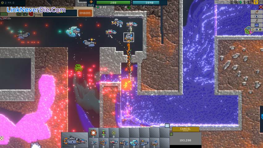 Hình ảnh trong game Creeper World IXE (screenshot) Hình ảnh trong game Creeper World IXE (screenshot)