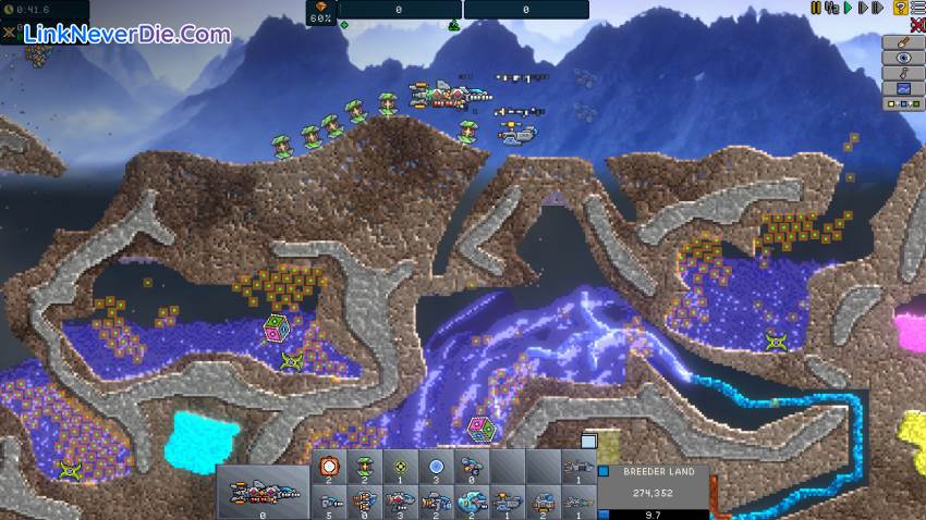 Hình ảnh trong game Creeper World IXE (screenshot) Hình ảnh trong game Creeper World IXE (screenshot)