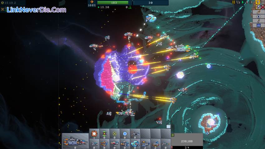 Hình ảnh trong game Creeper World IXE (screenshot) Hình ảnh trong game Creeper World IXE (screenshot)