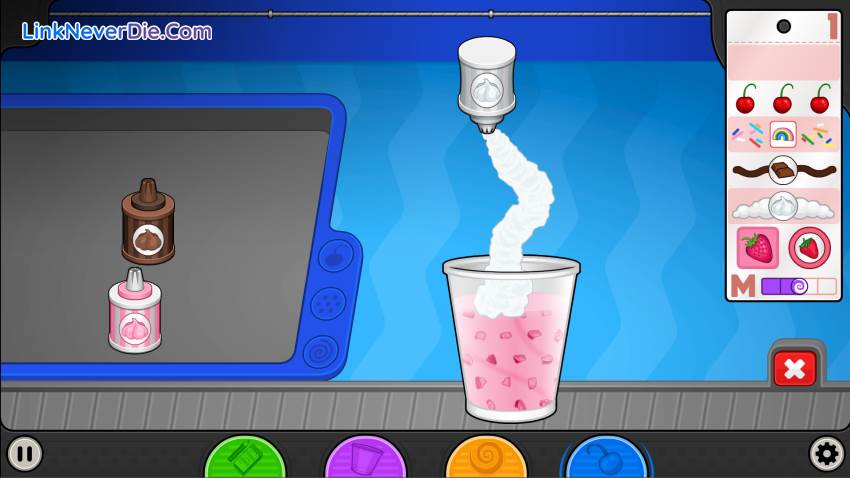 Hình ảnh trong game Papa's Freezeria Deluxe (screenshot) Hình ảnh trong game Papa's Freezeria Deluxe (screenshot)
