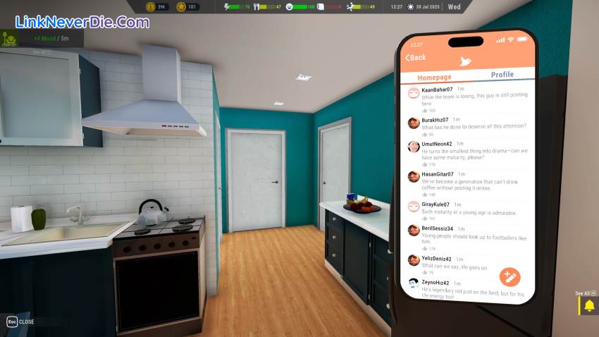 Hình ảnh trong game Football Life Simulator (screenshot) Hình ảnh trong game Football Life Simulator (screenshot)