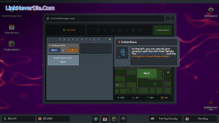 Hình ảnh trong game Rentlord (screenshot) Hình ảnh trong game Rentlord (screenshot)