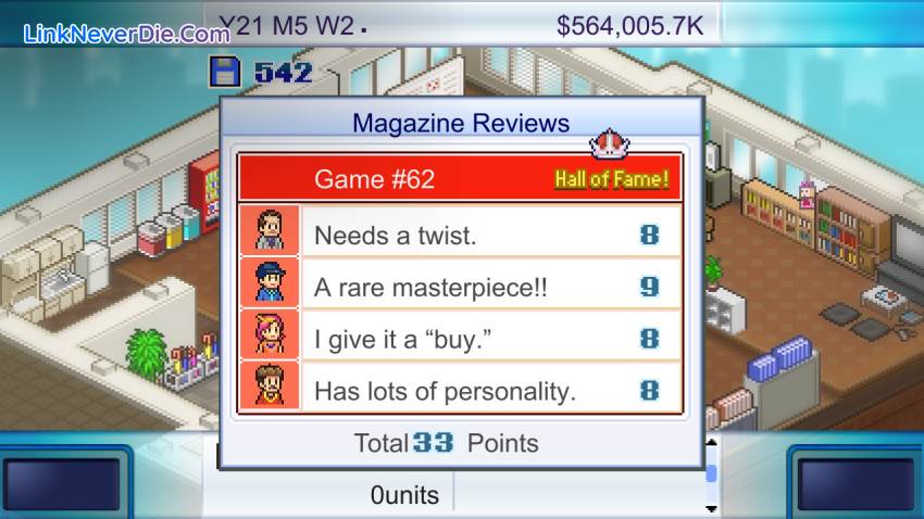 Hình ảnh trong game Game Dev Story (screenshot) Hình ảnh trong game Game Dev Story (screenshot)