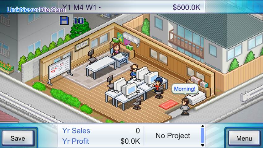 Hình ảnh trong game Game Dev Story (screenshot) Hình ảnh trong game Game Dev Story (screenshot)