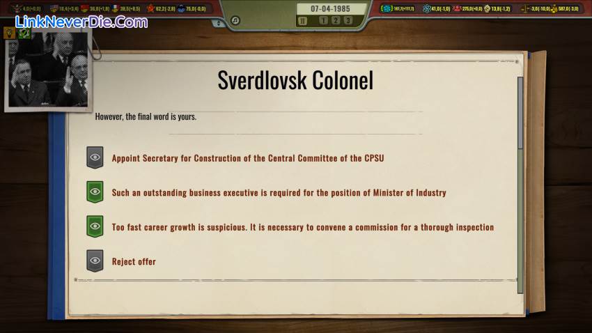 Hình ảnh trong game Crisis in the Kremlin: The Cold War (screenshot) Hình ảnh trong game Crisis in the Kremlin: The Cold War (screenshot)